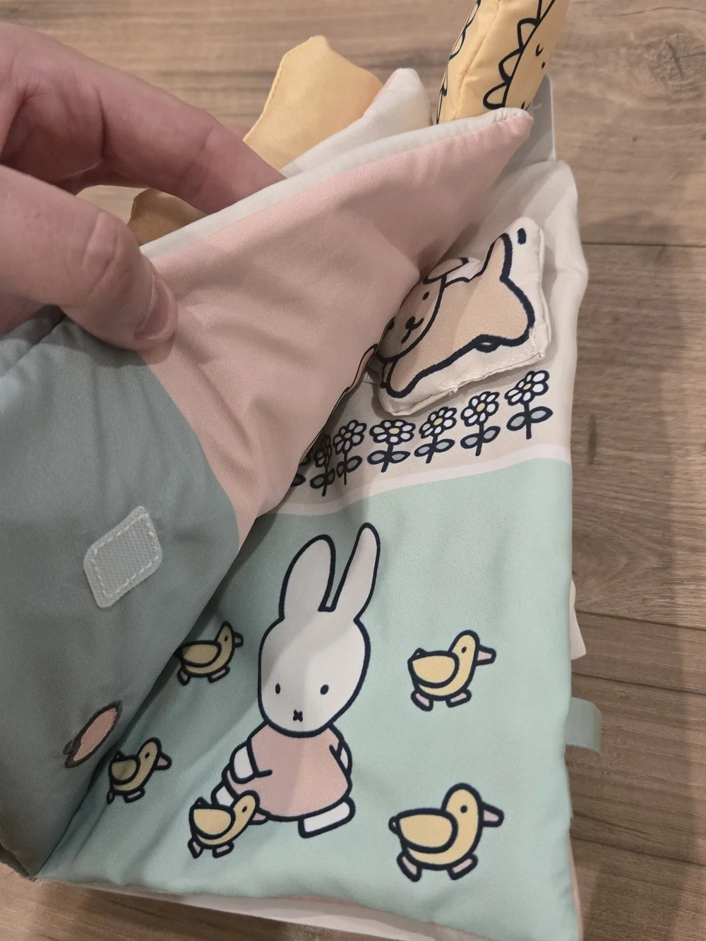 NWT Miffy Spring Deluxe Baby Soft Book Sensory Toy Miffy & Boris